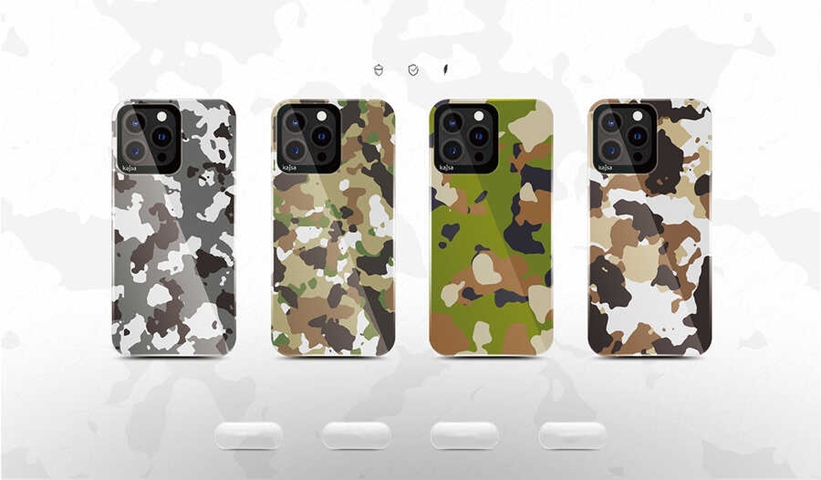 iPhone 13 Pro Max Kajsa Camo Kapak